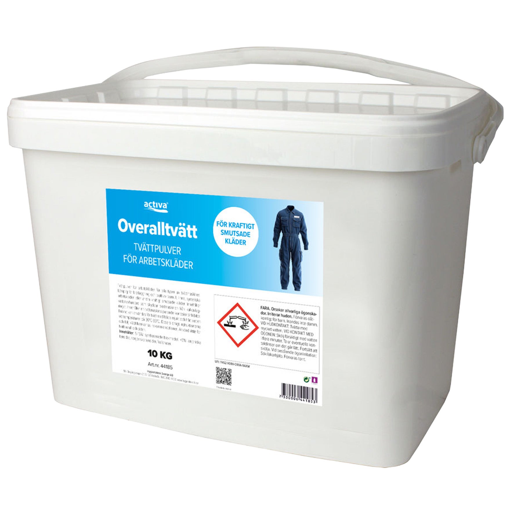 Overalltvätt Activa 10 kg
