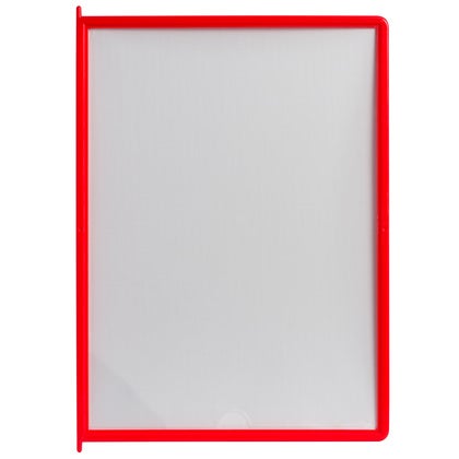 Displayramar A4 röd 10/fp