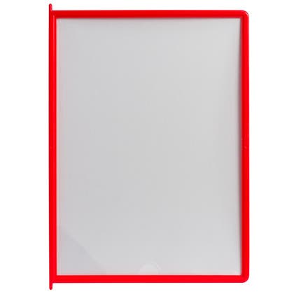 Displayramar A4 röd 10/fp