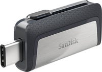 USB C-A minn SanDisk 3.1 128GB Svart/Silver