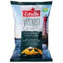 Västkustchips Estrella Havssalt Räfflade 10x180 g