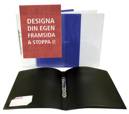 Ringpärm med ficka A4 & A3L Office Depot