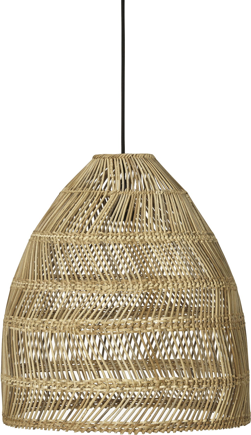 Taklampa / Takskärm Maja Wicker Natur 45 cm