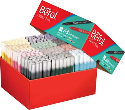 Tuschpennor Berol Fine 288 st/fp