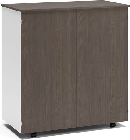 Arbetsplats Cubic komplett mörk ask