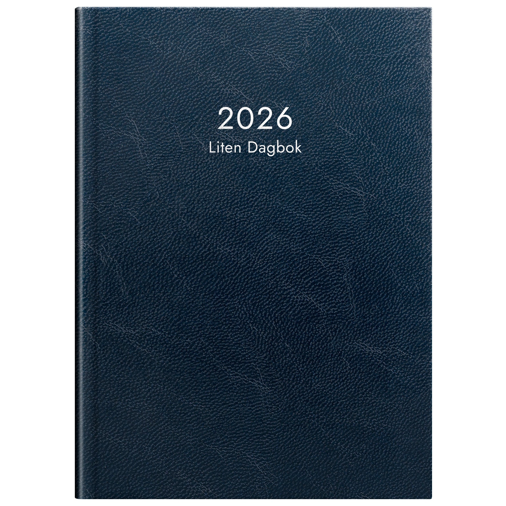Kalender Liten Dagbok 2026 blå