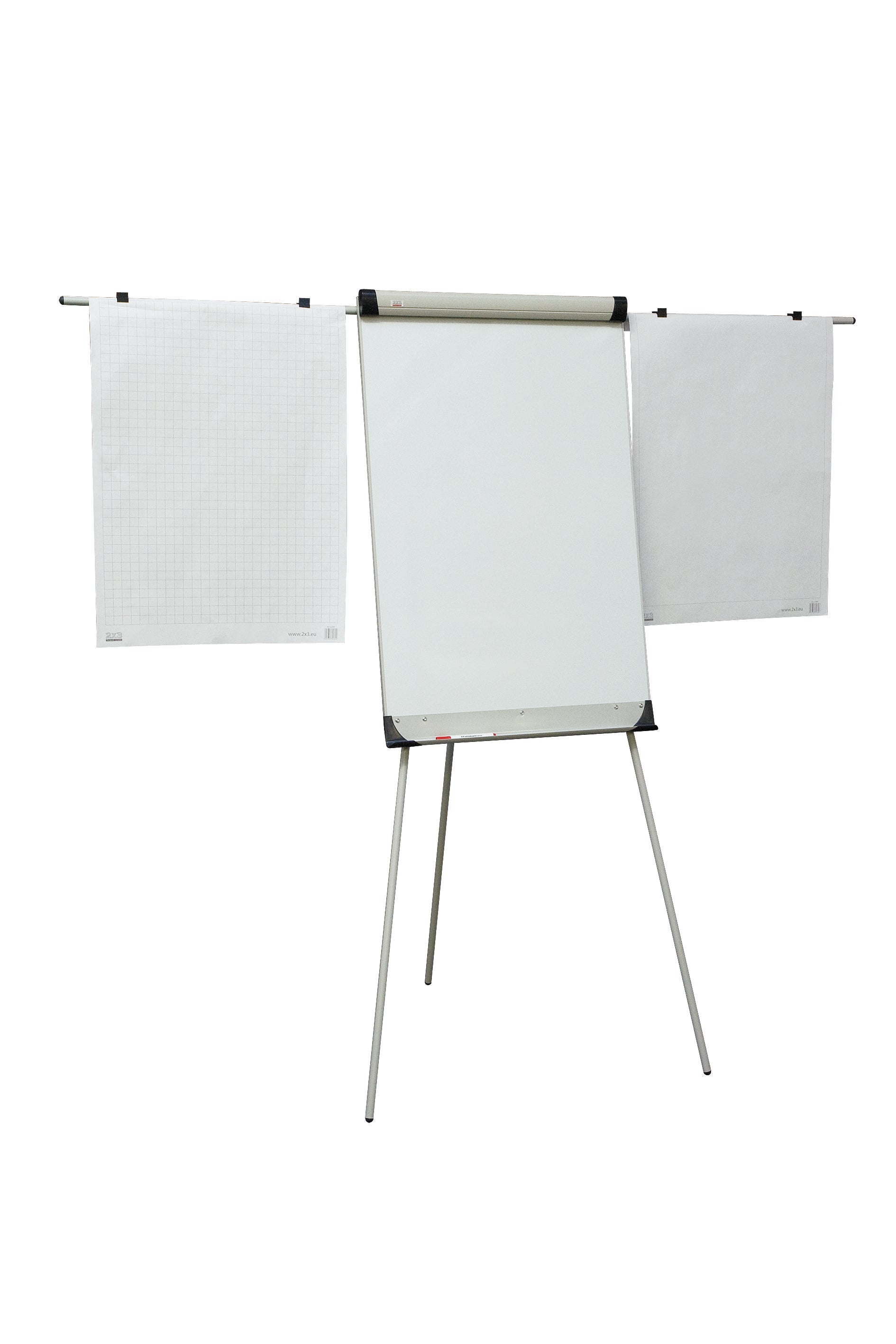 Blädderblocksställ med whiteboard 70x100 cm