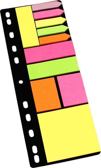 Märkflikar Info 8748 sorterade färger 11olika/fp