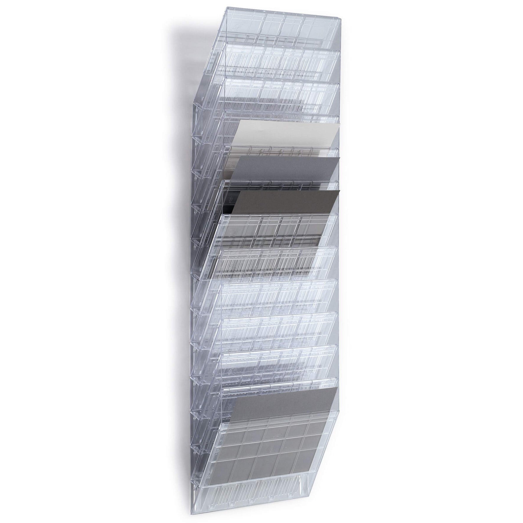 Flexifack 12-fack liggande transparent