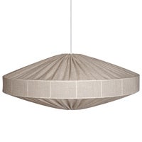 Taklampskärm Alba D78 s/v Linero natural