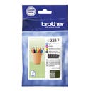 Bläckpatroner LC3217VALDR value pack CMYK