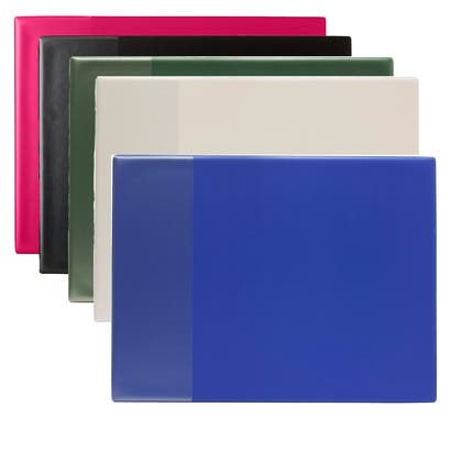 Skrivbordsunderlägg med plastflik 53x40cm PP-plast