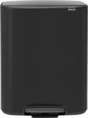Pedalhink Bo Mattsvart 60 liter Brabantia