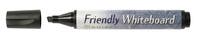 Whiteboardpenna Friendly sned svart