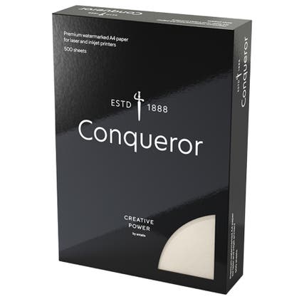 Kopieringspapper Conqueror A4 brilliant white 100g 500/fp