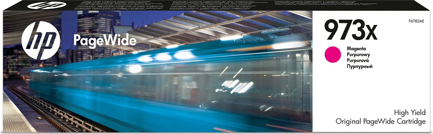 Bläck HP No 973X F6T82AE Magenta