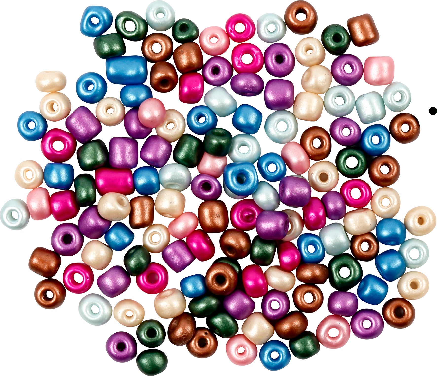 Rocaipärlor 5 mm metallic 720 g