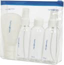 Reseflaskor x4 transparent necessär Samsonite