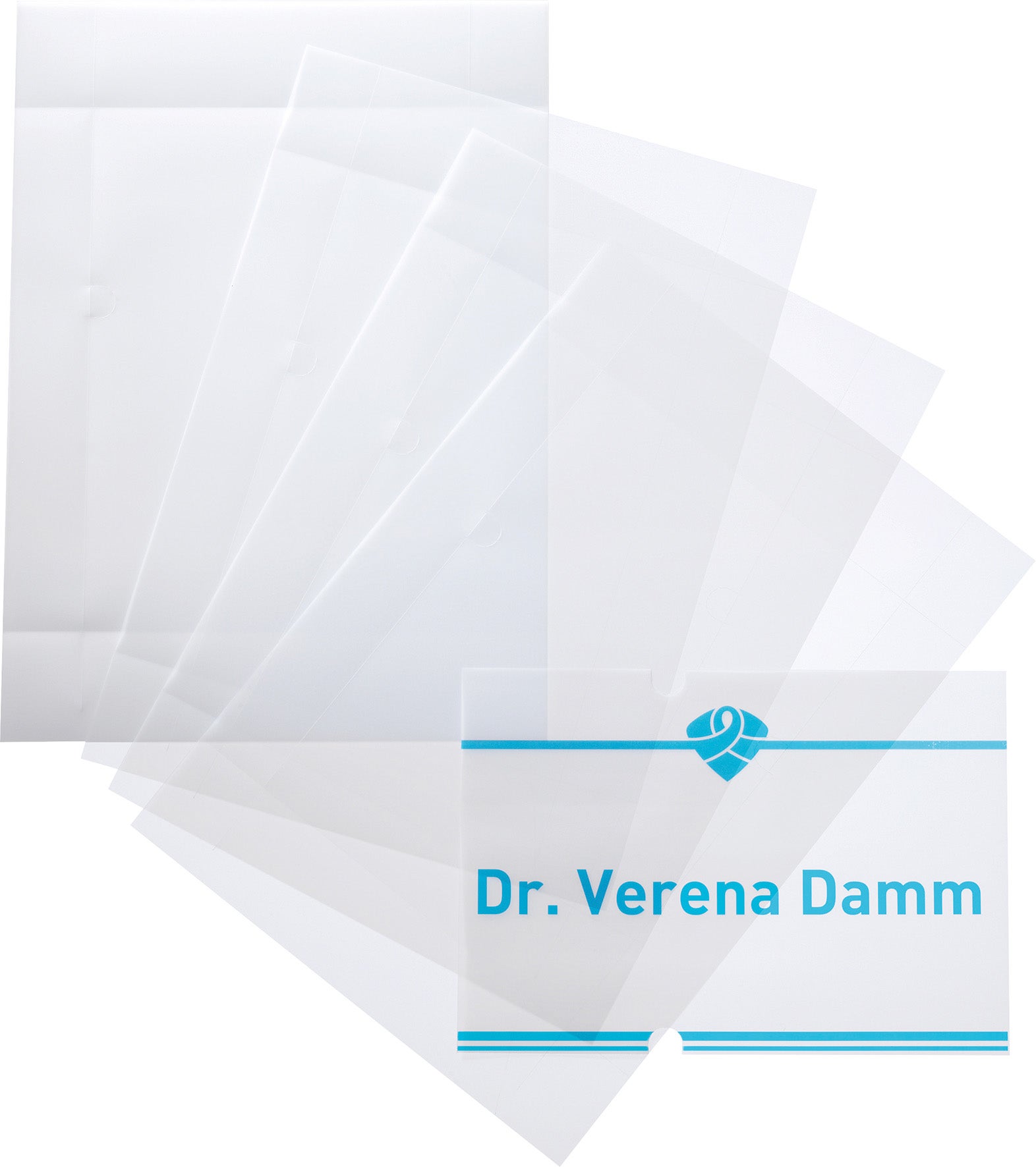 Insticksark Dörr-/Väggskylt Crystal Sign A5 210x148 mm