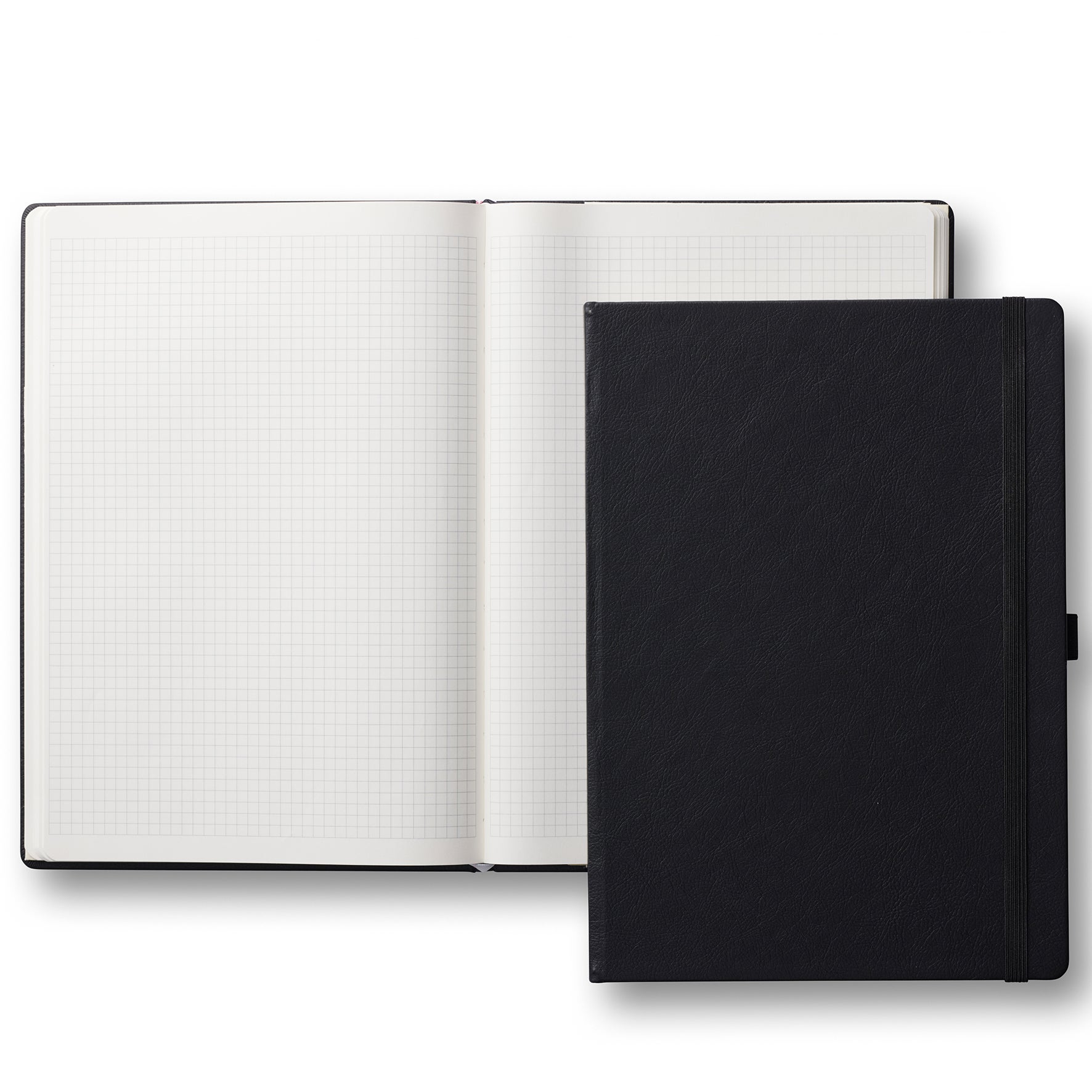 Anteckningsbok Classic A4 rutad svart
