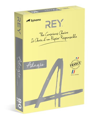Färgat papper Rey Adagio A4 80g