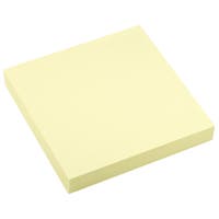 Notis Info Sticky Note 75x75 mm gul