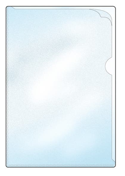 Mapp A4 PVC klar 100/fp