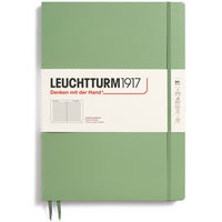 Anteckningsbok A4+ linjerad Sage