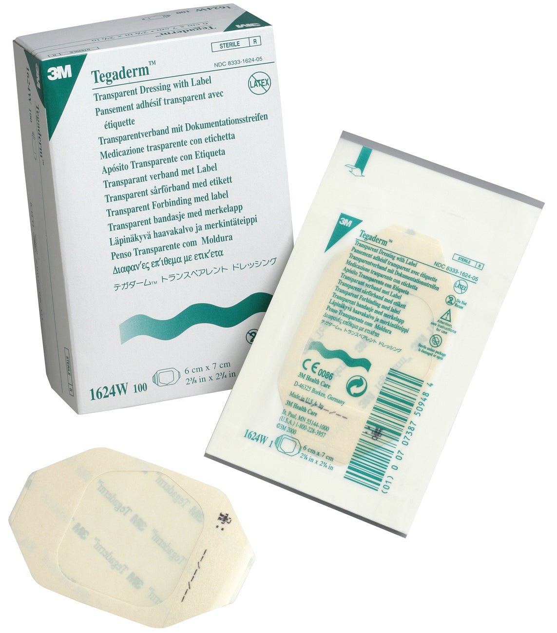 Tegaderm film 10 x 12 cm med ramsystem steril