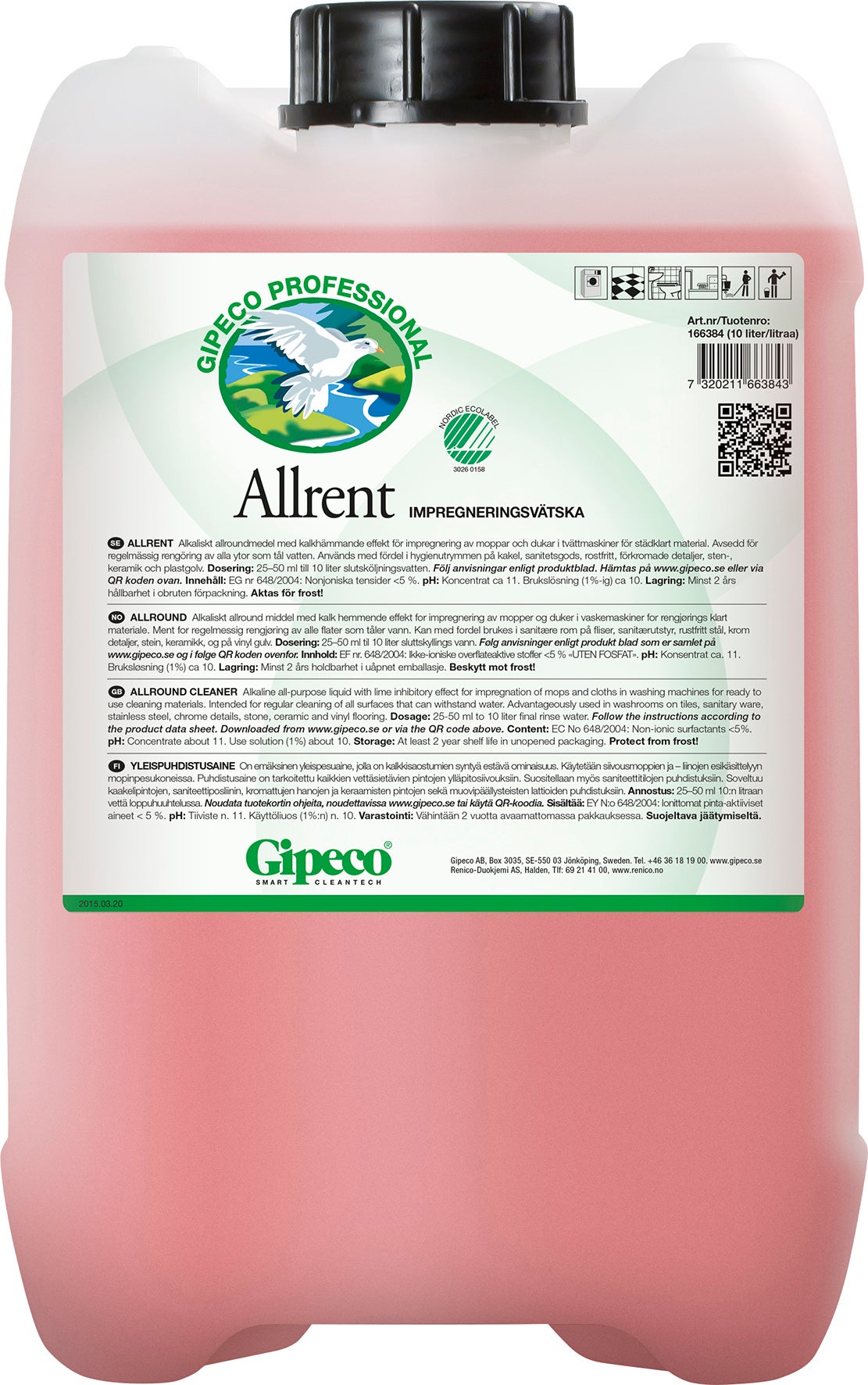 Allrent Impregneringsvätska10 liter