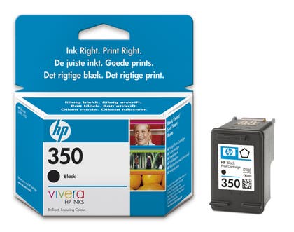 Bläckpatron HP No350 svart