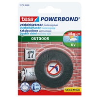 Monteringstejp dubbelhäftande Powerbond Outdoor 19 mm x 1,5 m