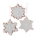 Julgransdekoration Snöflinga osorterade