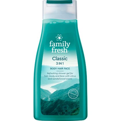 Duschtvål Family Fresh Classic 3in1 500 ml