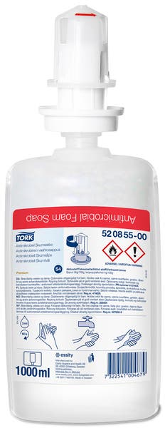 Skumtvål Antibakteriell 1 Liter Tork