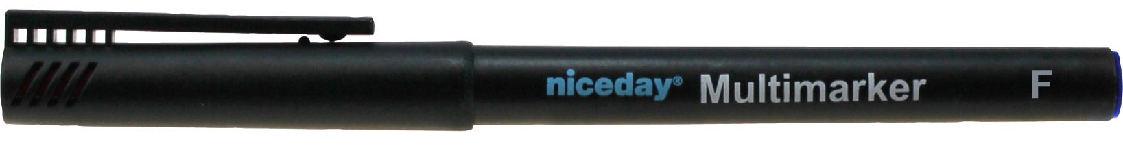 Tusch Niceday fin permanent blå