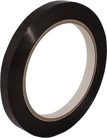 Påsförslutningstejp 9mmx66m svart