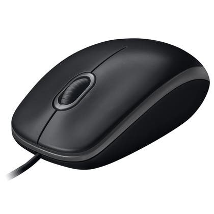 Datormus Logitech B100 trådansluten