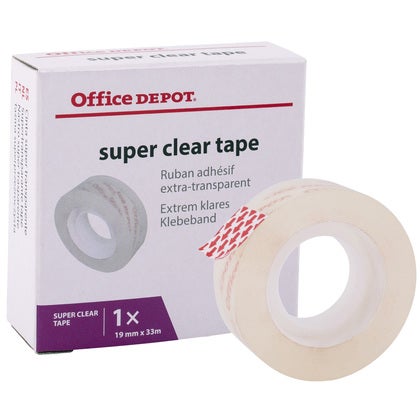 Kontorstejp klar 33mx19mm