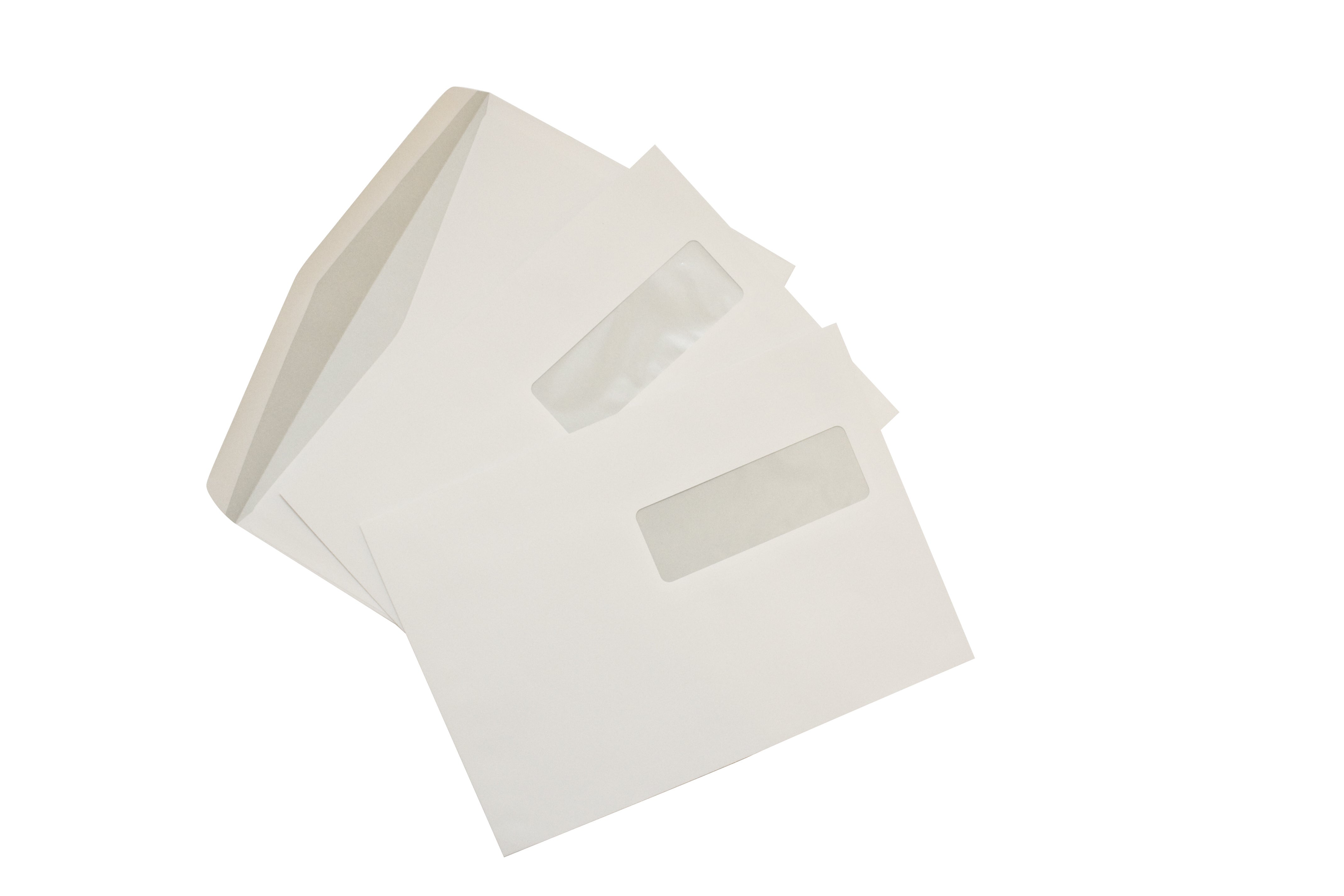 Kuvert C5 H2 vit fukthäftande 50 st/fp