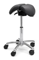 Sadelstol Polo Split Standard svart