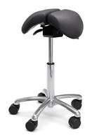 Sadelstol Polo Split Standard svart