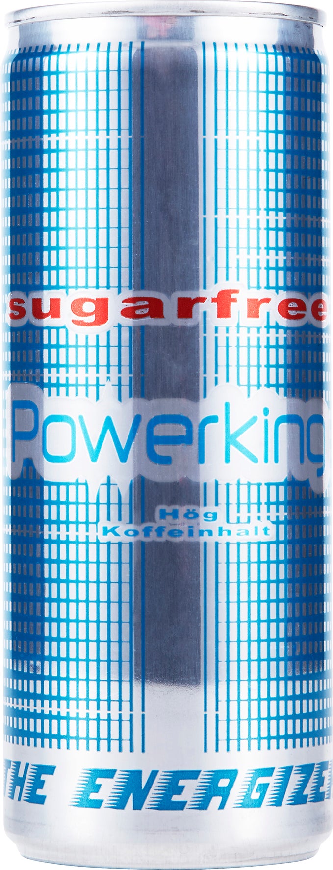 Energidryck Powerking Sockerfri 25 cl burk inkl. pant