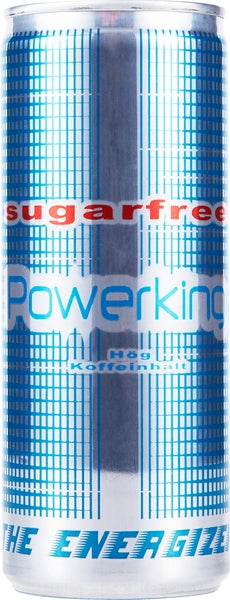 Energidryck Powerking Sockerfri 25 cl burk inkl. pant
