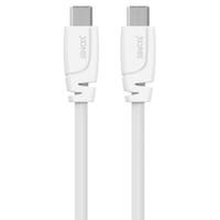 USB-C 2.0 kabel 2 m vit