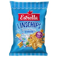 Linschips Estrella Sourcream & Onion 12x90 g