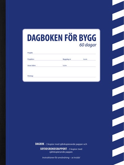 Byggdagbok A4/A5