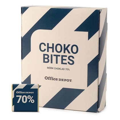 Choklad mörk 70% 5 g 75-pack