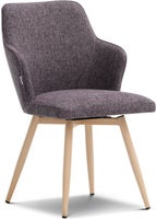 Stol Montreal mörkgrå/ask