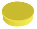 Magnet rund 20 mm gul 10 st/fp